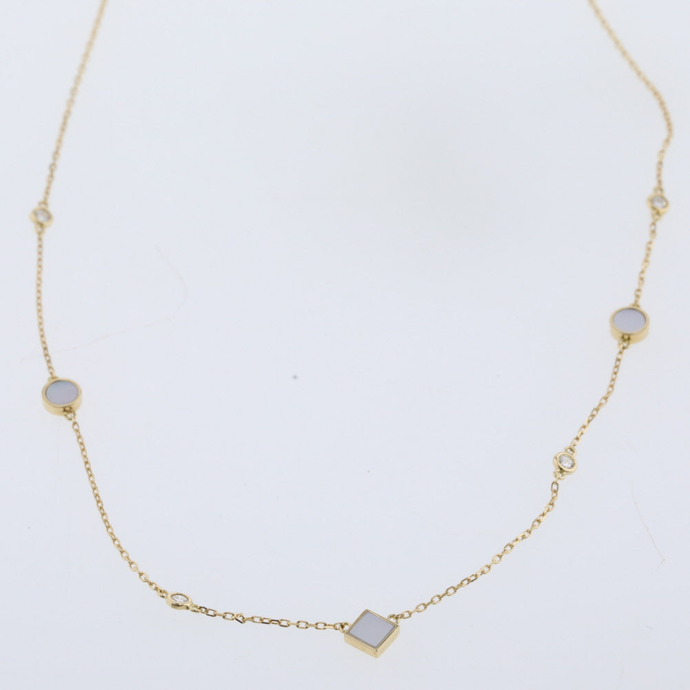 18k Gold Pearl Necklace AK1819010100