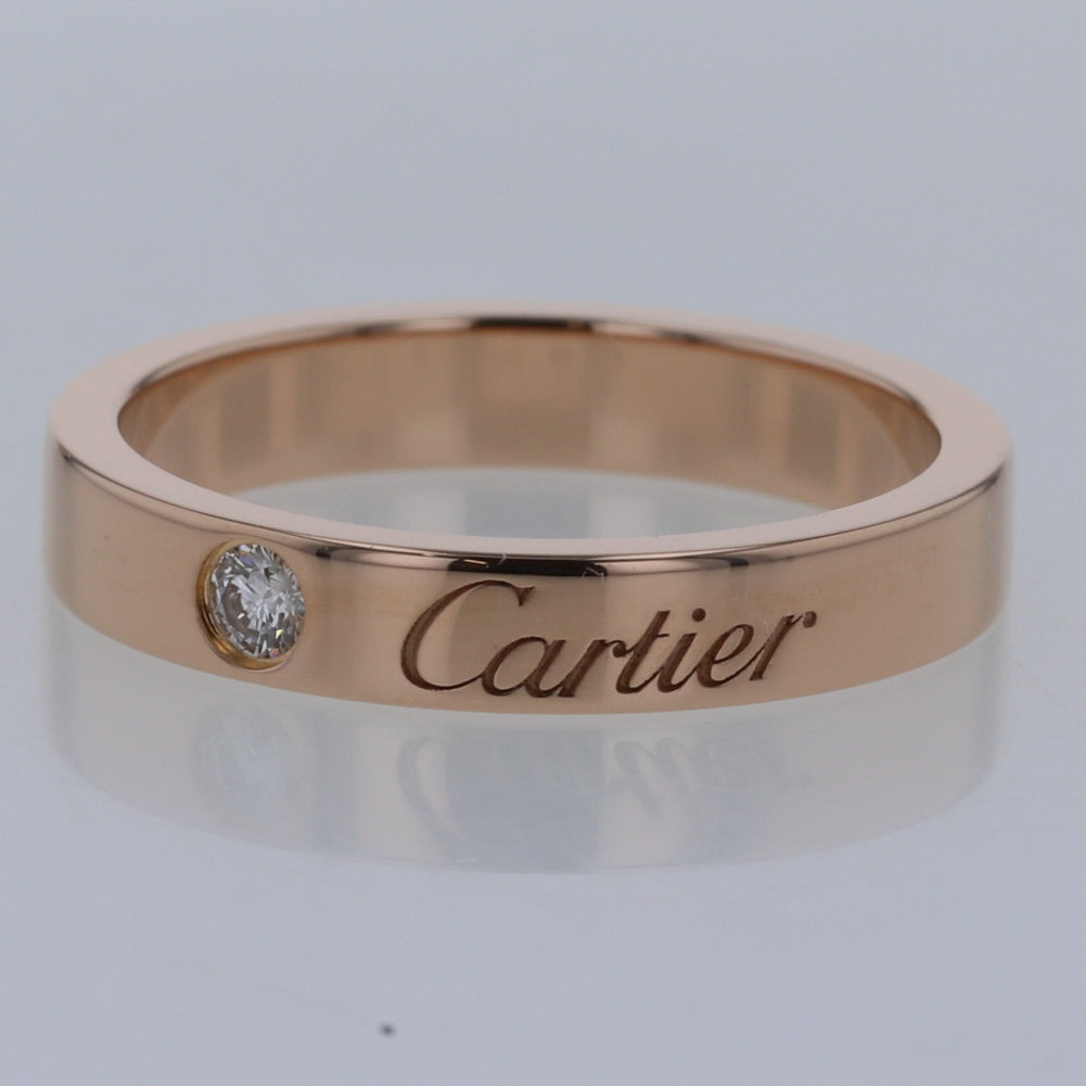 Diamond C De Cartier Wedding Band B4086400