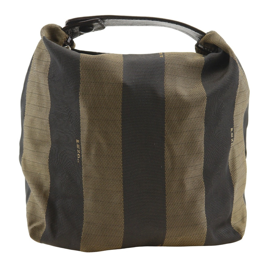 Fendi Pequin Nylon Canvas Pouch