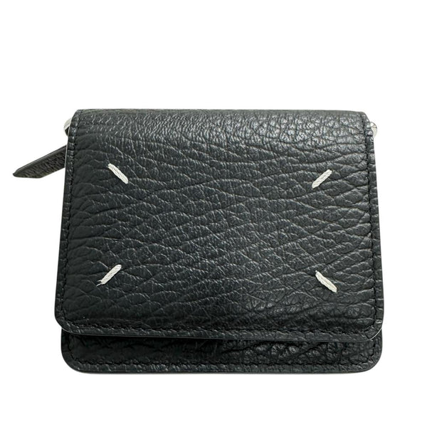 Maison Margiela 4 Stitch Leather Wallet Chain