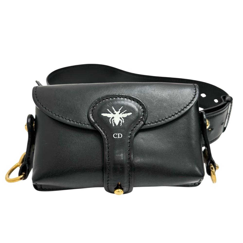 Dior Bee Calfskin Shoulder Bag