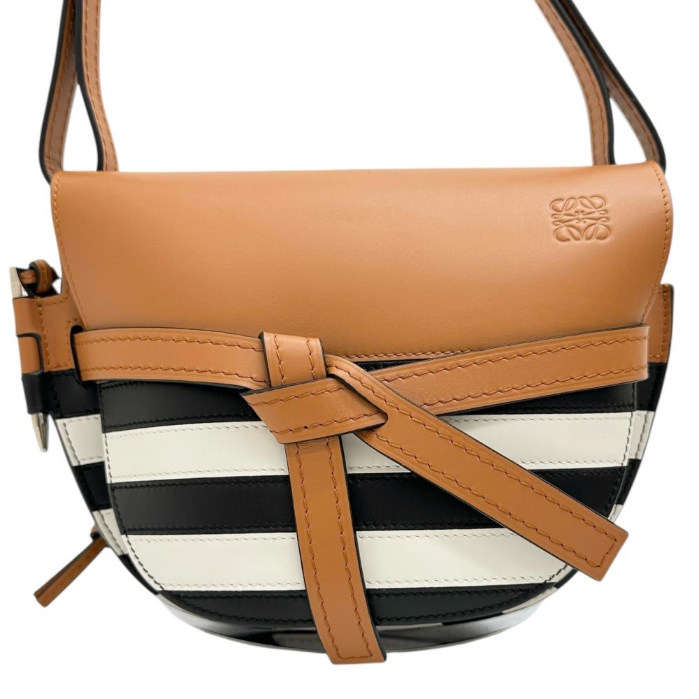 Loewe Gate Small Leather Shoulder Bag