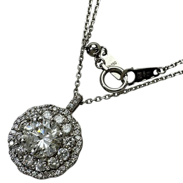 Platinum Diamond Pendant Necklace