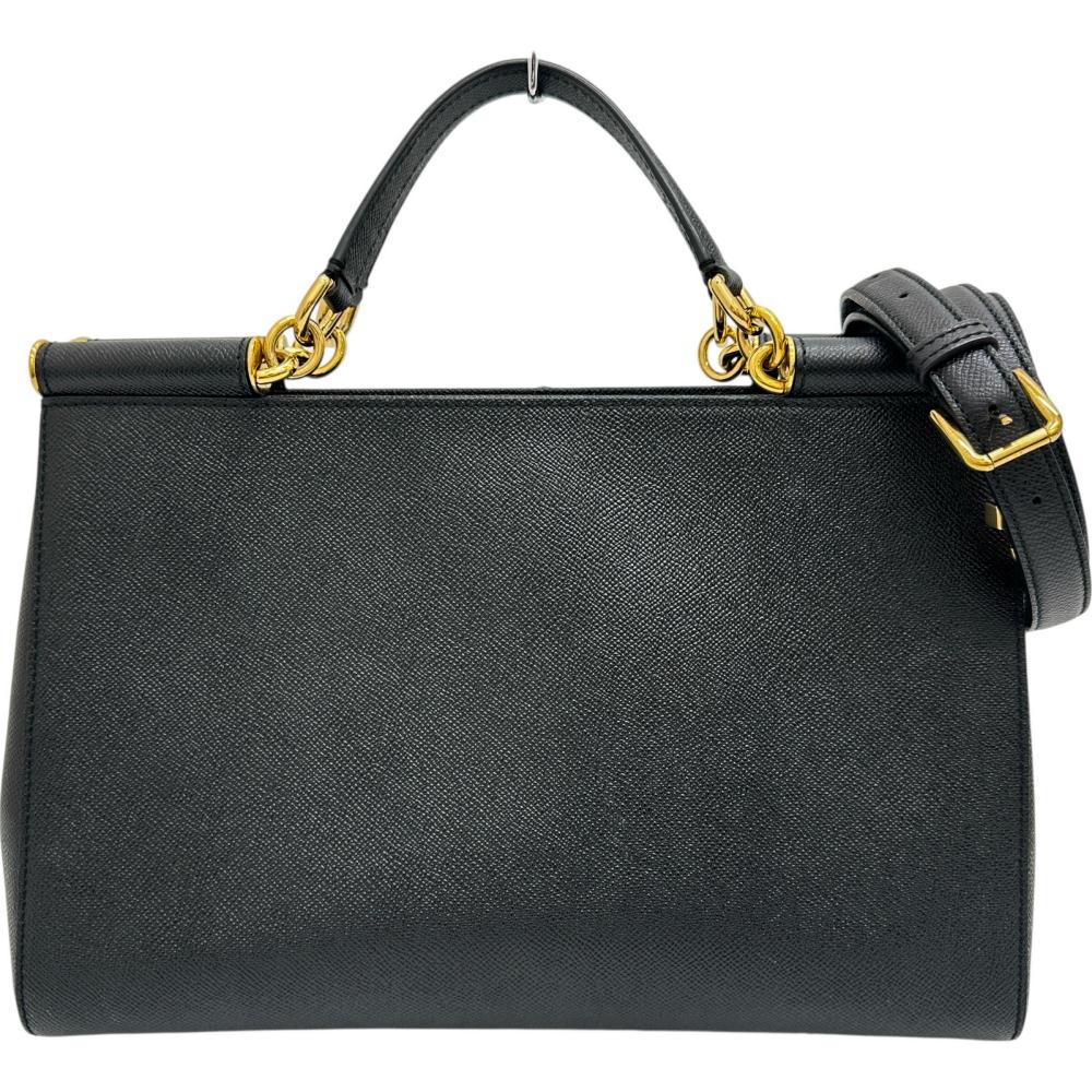 Dolce&Gabbana 2way Saffiano Leather Handbag – LuxUness