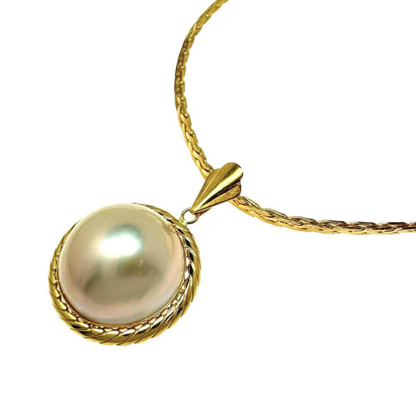 Au750 Pearl Necklace