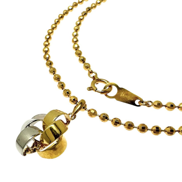 Au750 Pt950 Necklace