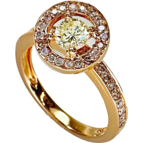Au750 Diamond Ring