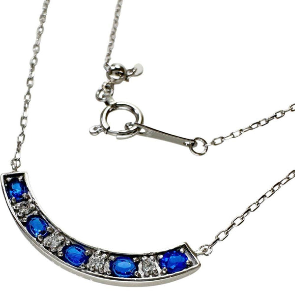 Platinum Hauyne Diamond Necklace