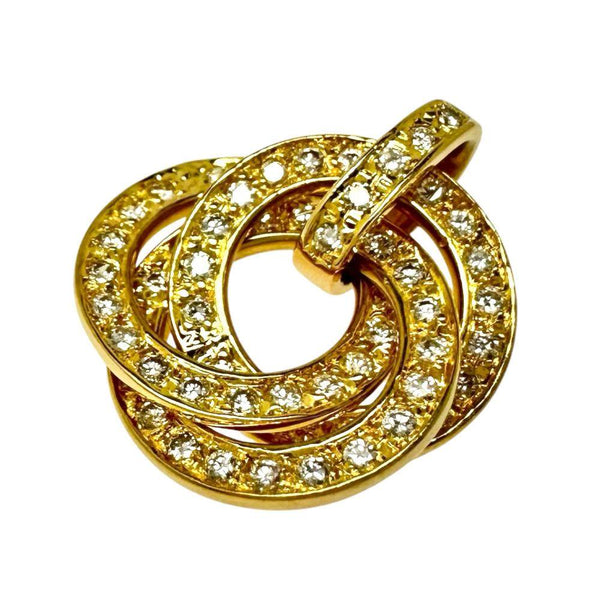 Au750 Diamond Pendant