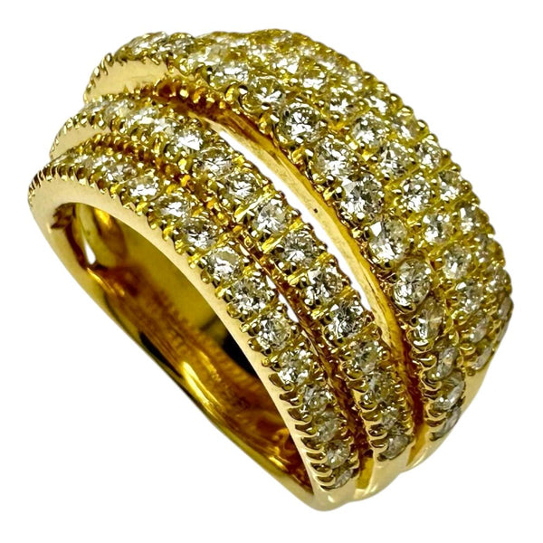 Au750 Diamond Ring