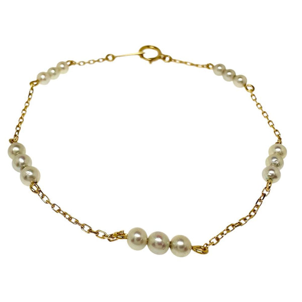Freshwater Pearl Au750 Bracelet