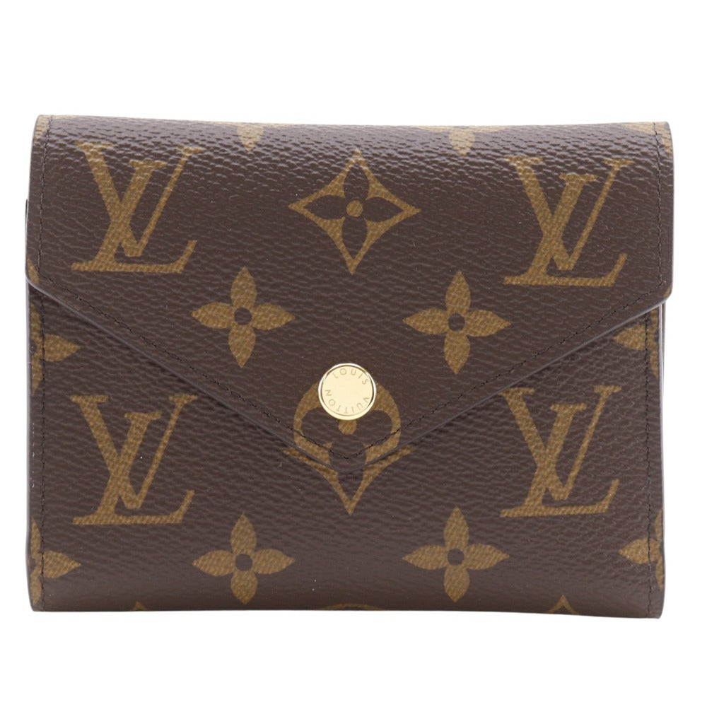 Louis Vuitton Portefeuille Victorine Monogram Trifold Wallet