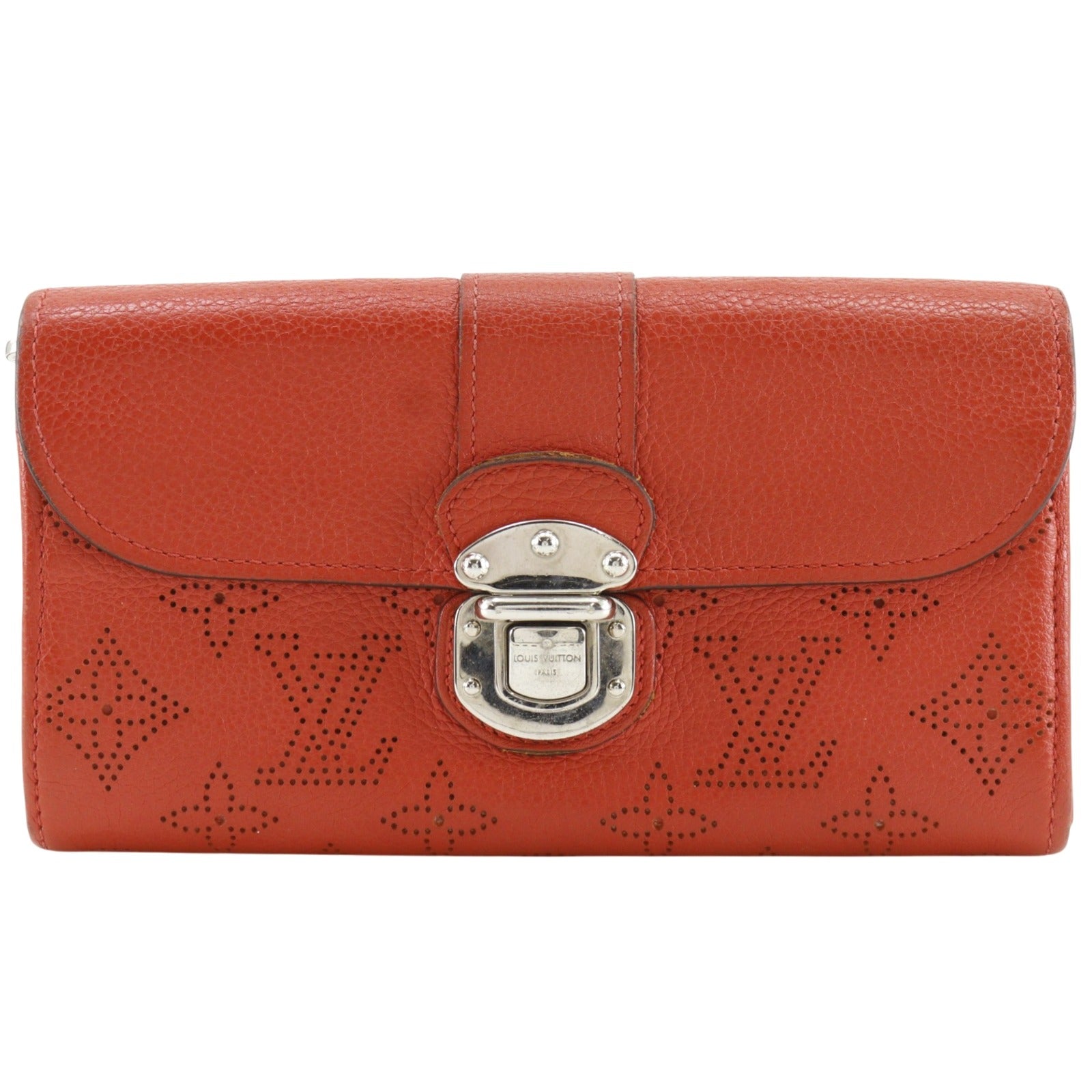 Louis Vuitton Portefeuille Iris Monogram Mahina Wallet