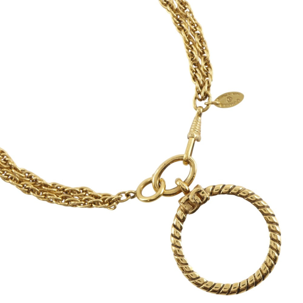 Chanel Loupe Pendant Necklace