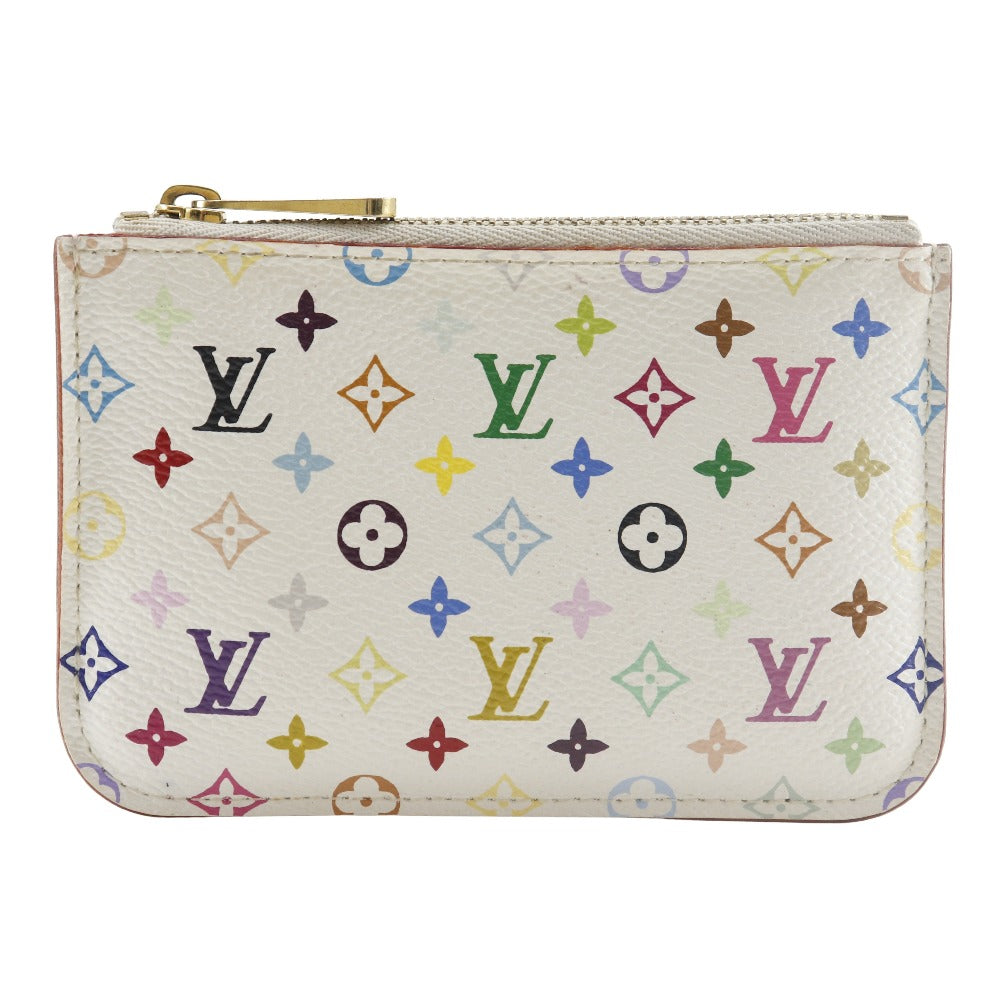 Louis Vuitton Pochette Cle Monogram Multicolore Coin Case