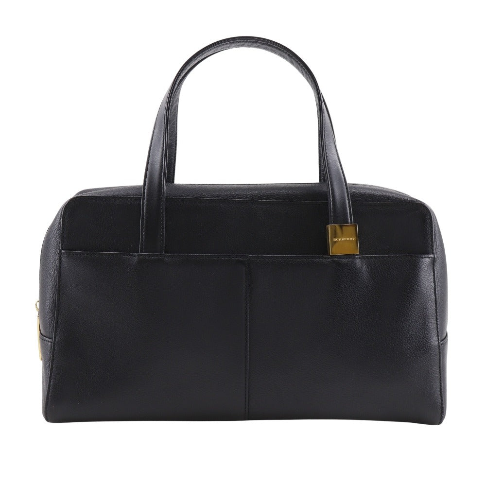 Burberry Grained Leather Handbag