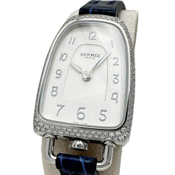 Hermes Galop d Hermes MM Stainless Steel Quartz
