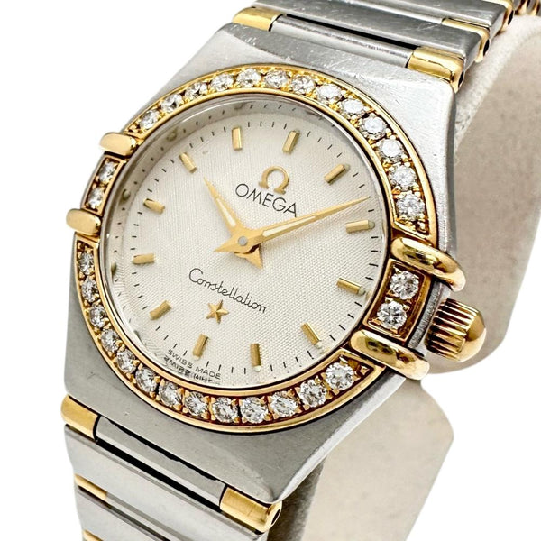 OMEGA Constellation Stainless Steel Yellow Gold Quartz