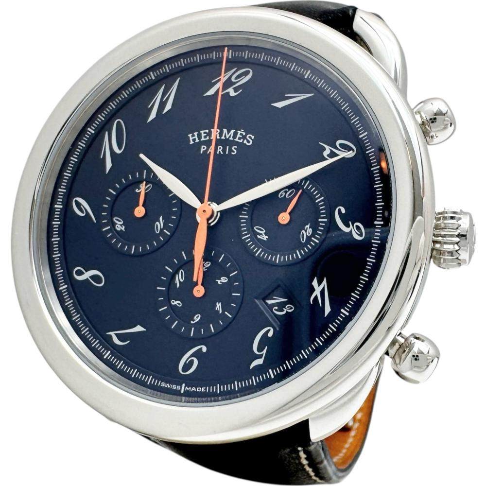 Hermes Arceau Chrono Stainless Steel