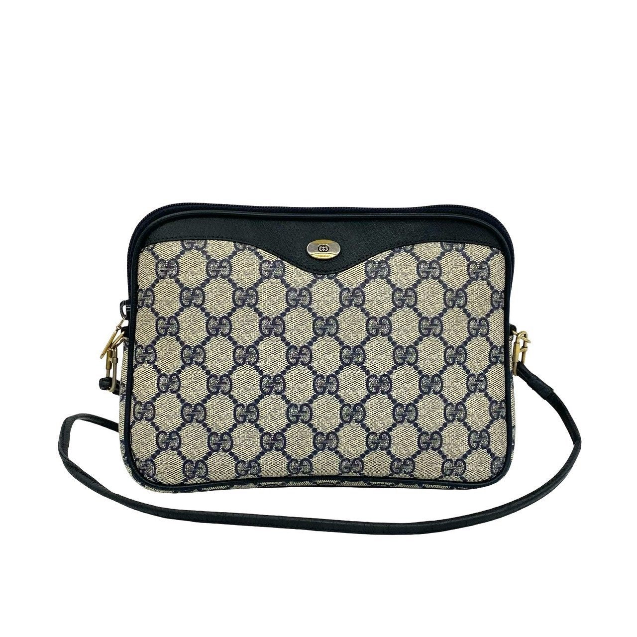 Gucci GG Leather Shoulder Bag