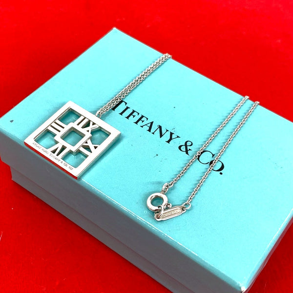 Tiffany Co Atlas Silver Necklace