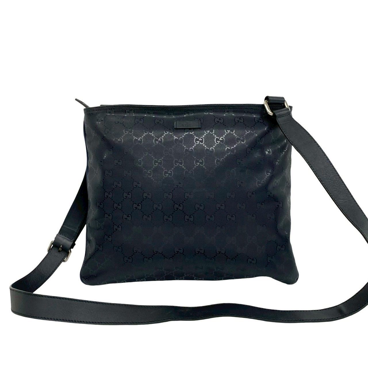 Gucci GG Imprime Leather Shoulder Bag