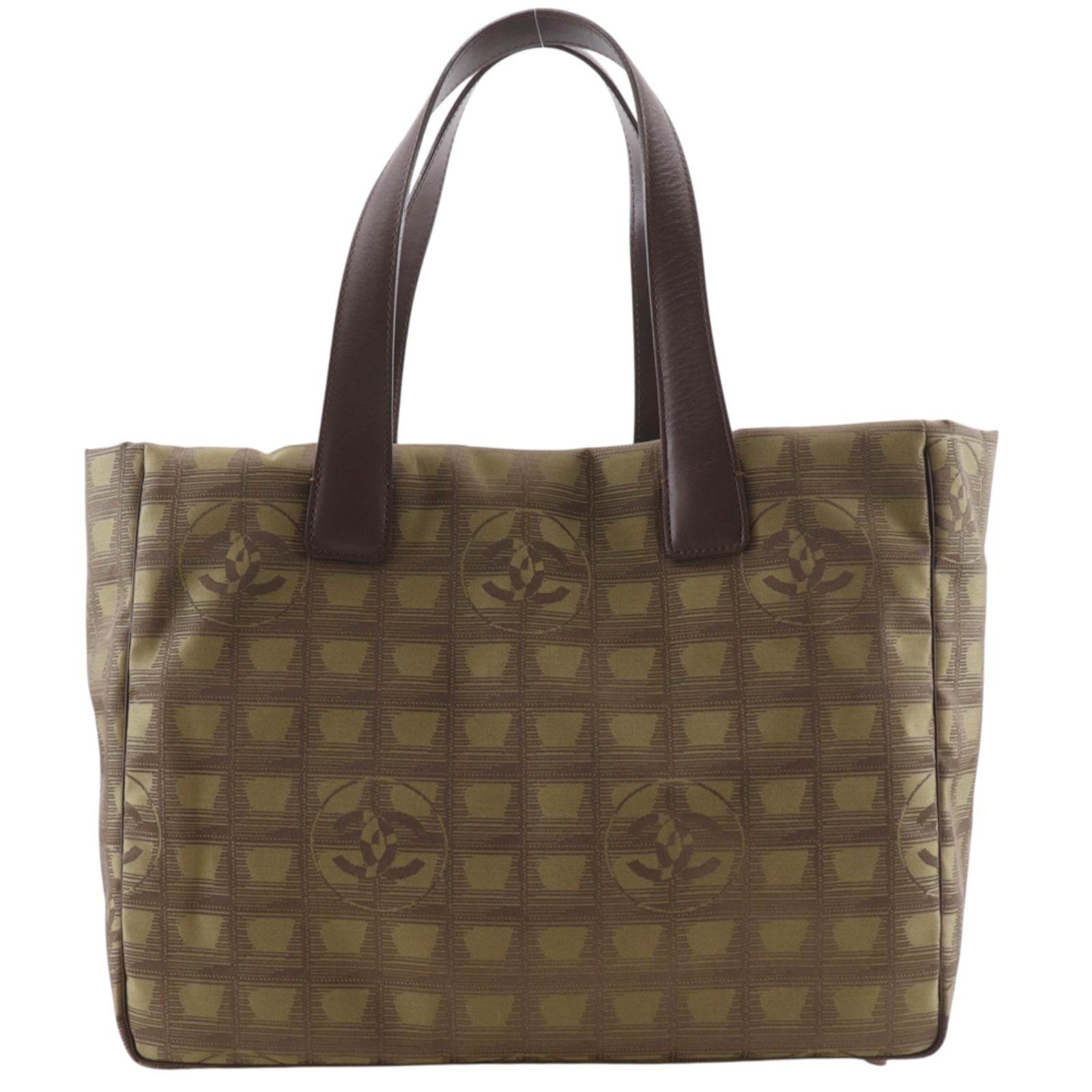 Chanel New Travel Line Nylon Canvas Tote Bag