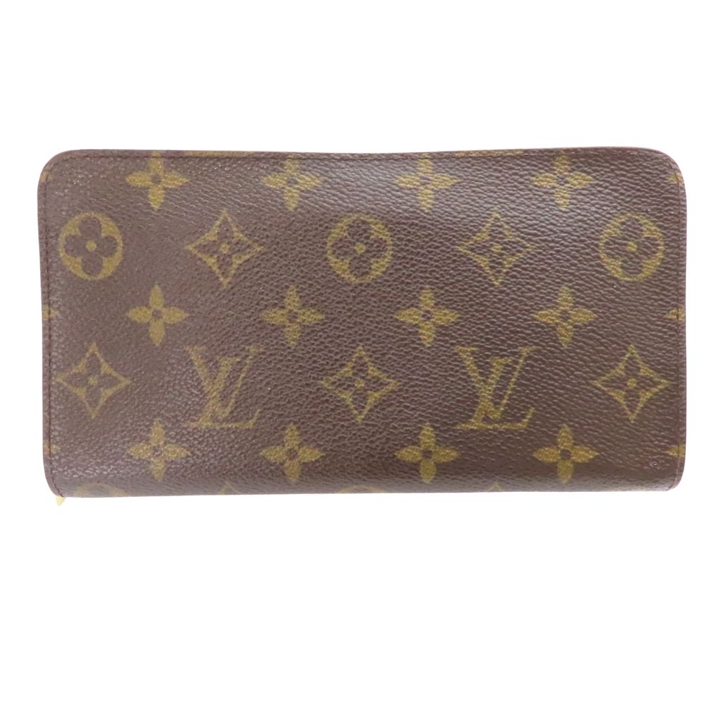 Louis Vuitton Portemonnaie Zip Monogram Long Wallet