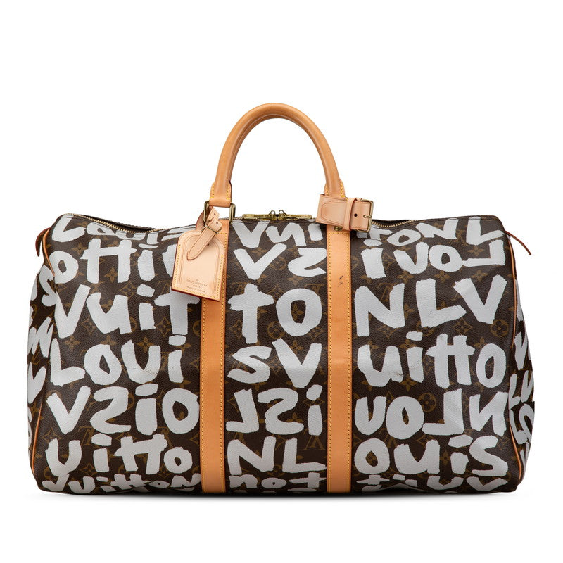Louis Vuitton Keepall 50 Monogram Boston Bag