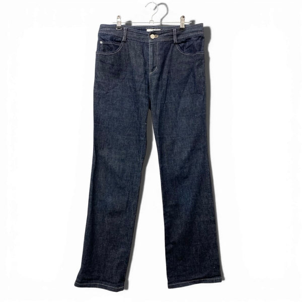Courreges Cotton Polyurethane Denim Pants