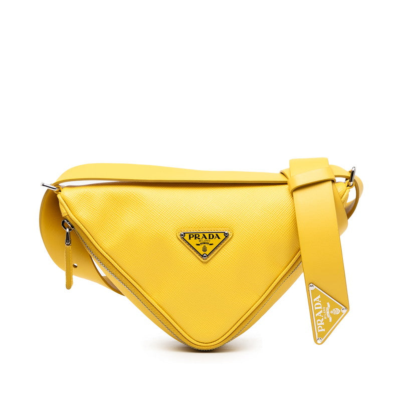 PRADA Leather Shoulder Bag