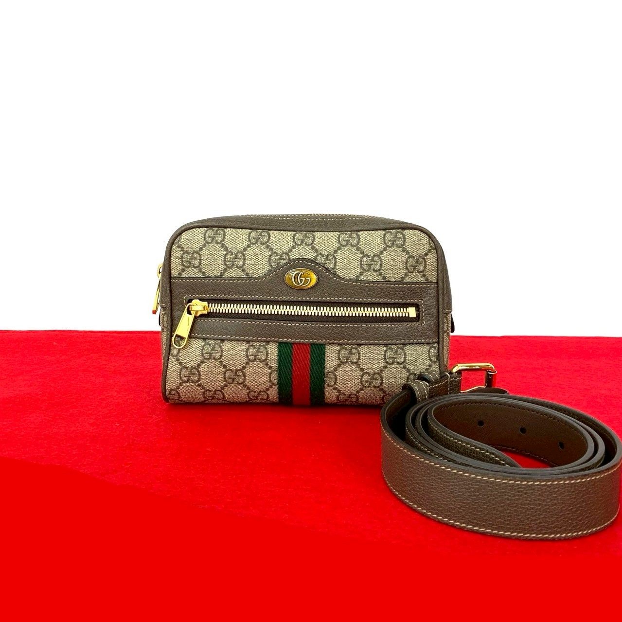 Gucci Ophidia GG Supreme waist bag