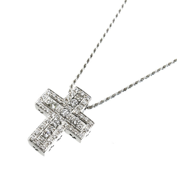 Damiani Belle Epoque Au750 White Gold Diamond Necklace