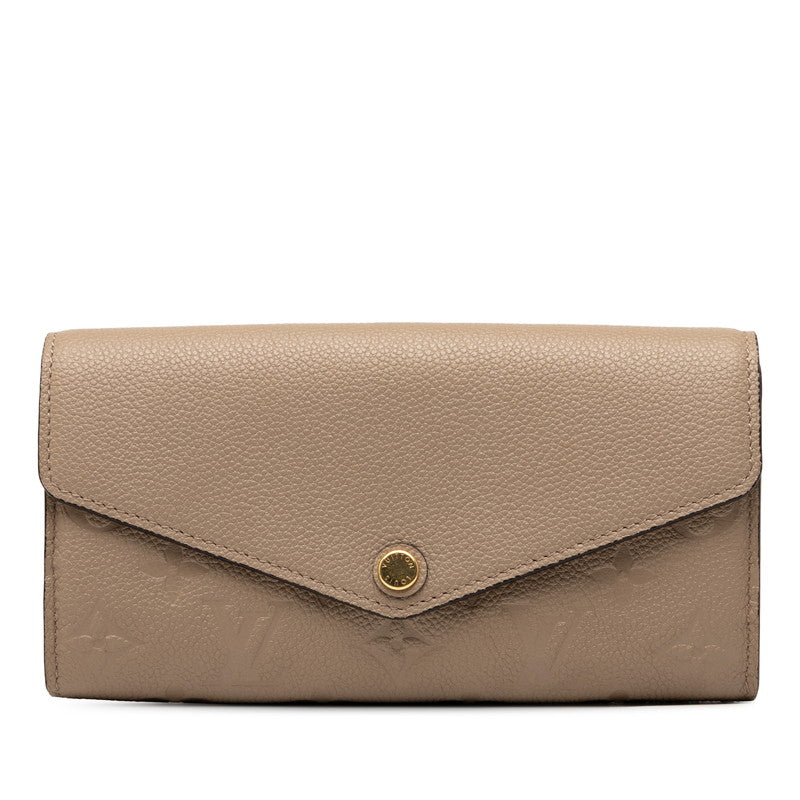 Louis Vuitton Portefeuille Sarah Monogram Empreinte Long Wallet
