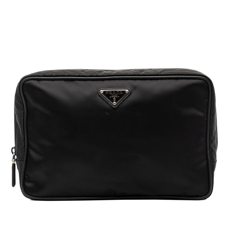 Prada Tessuto Nylon Clutch Bag