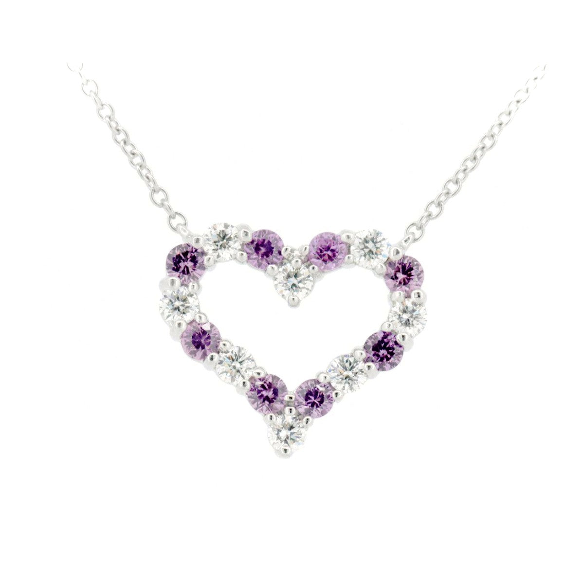 Tiffany Sentimental Heart Pt950 Necklace