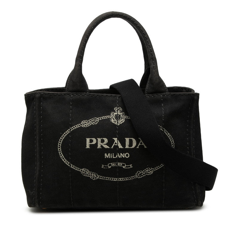 Prada Canapa Mini Canvas 2way Bag