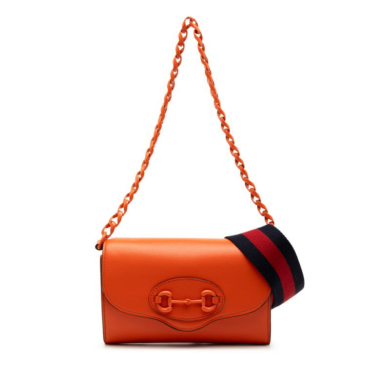 Gucci Horsebit Leather Shoulder Bag