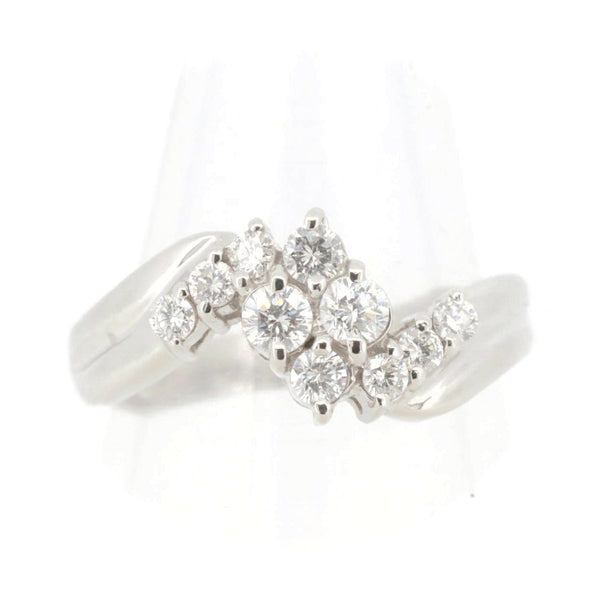 Esteer Pt900 Diamond Ring