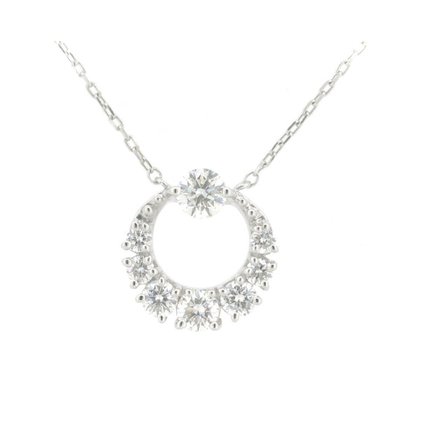 Star Jewelry Pt950 Diamond Necklace