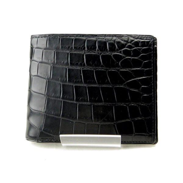 Matte Crocodile Bifold Wallet