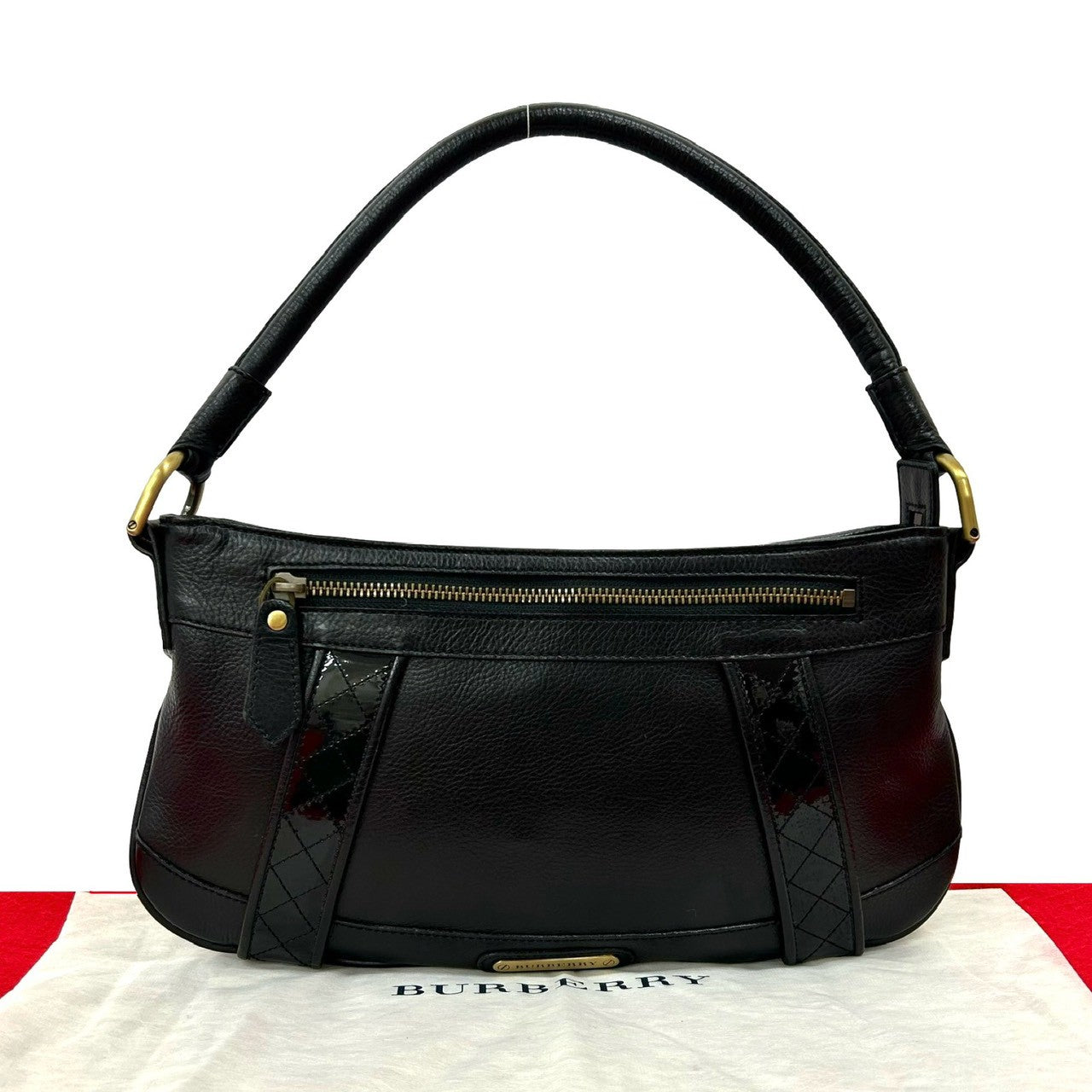 Burberry Leather 2way Bag