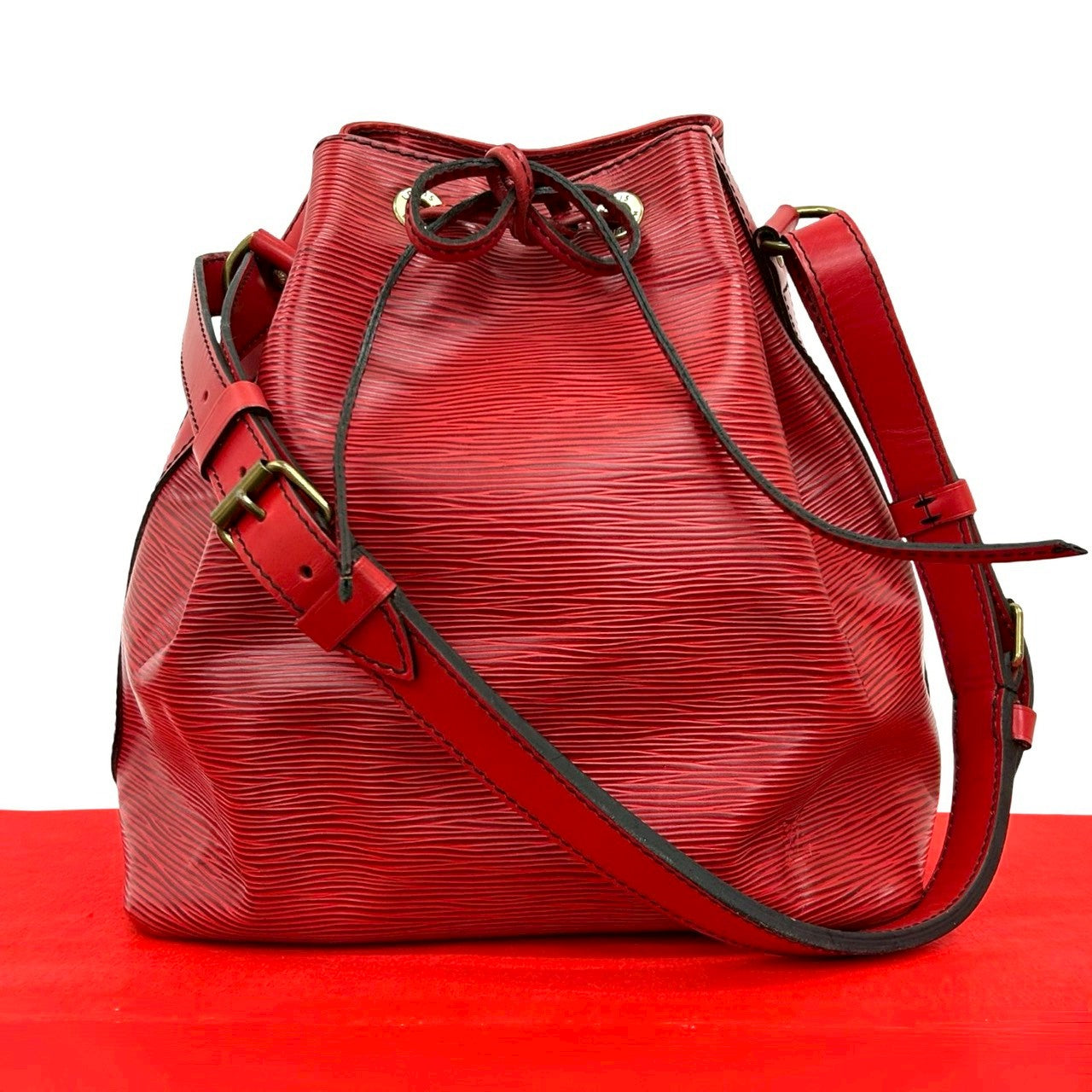 Louis Vuitton Petit Noe Epi 2way Shoulder Bag