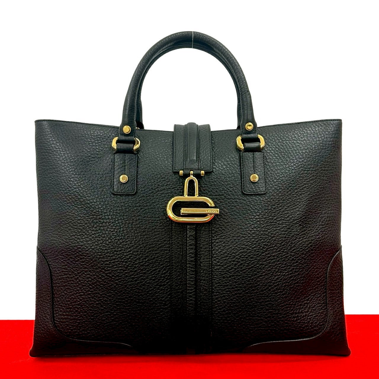 Gucci Leather Tote Bag