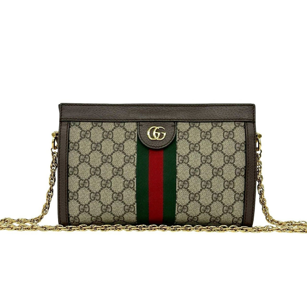 Gucci Ophidia GG Leather Shoulder Bag