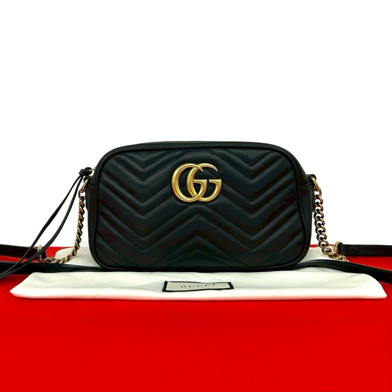 Gucci GG Marmont Leather Shoulder Bag