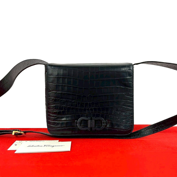 Salvatore Ferragamo Leather Mini Shoulder Bag