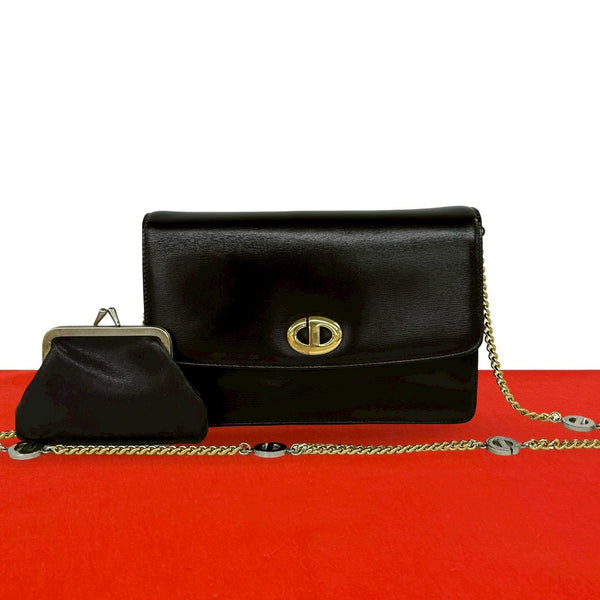 Christian Dior Leather Shoulder Bag