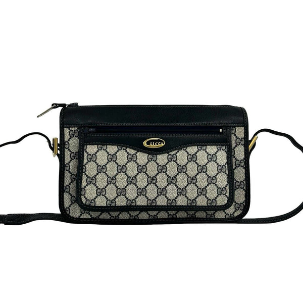 Gucci Leather PVC Shoulder Bag