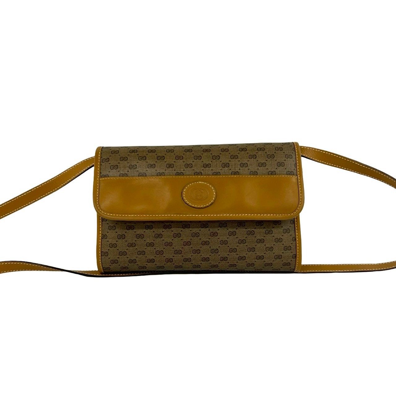 Gucci Micro GG Leather Shoulder Bag